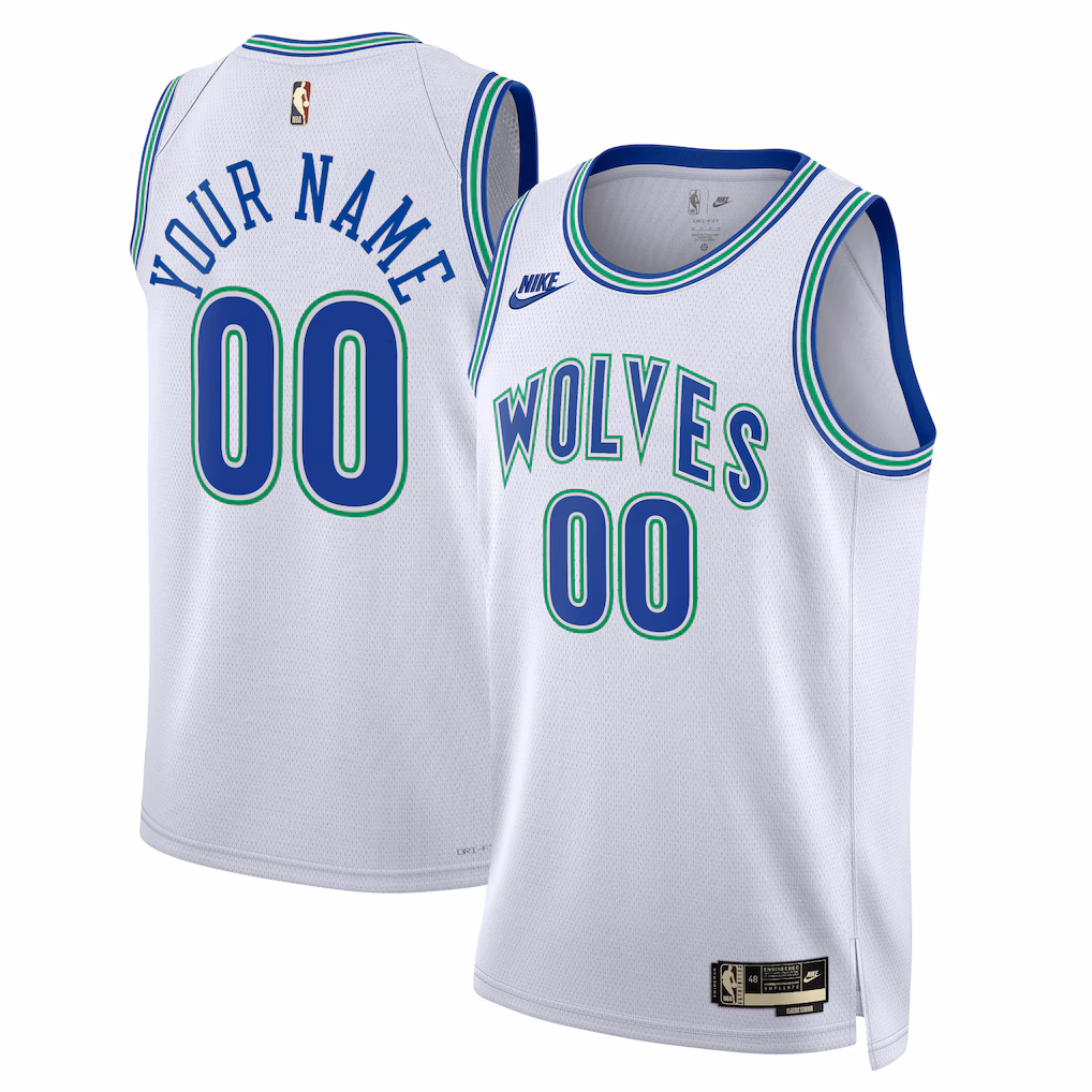 Minnesota Timberwolves Nike Hardwood Classic Edition jersey