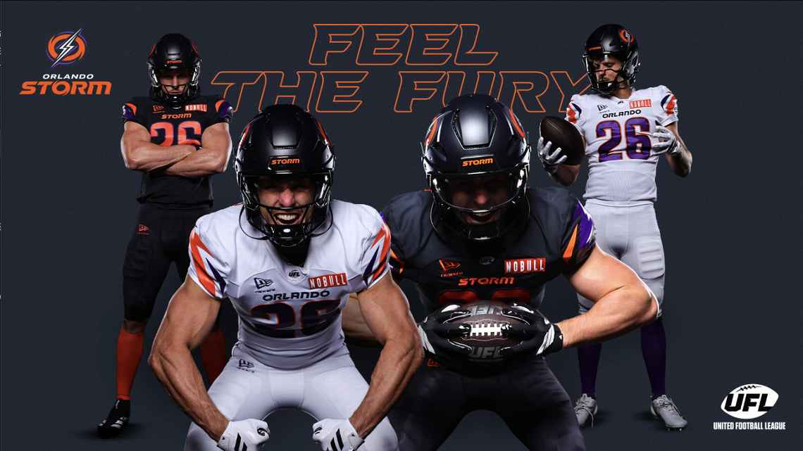 Orlando Storm 2026 UFL uniforms