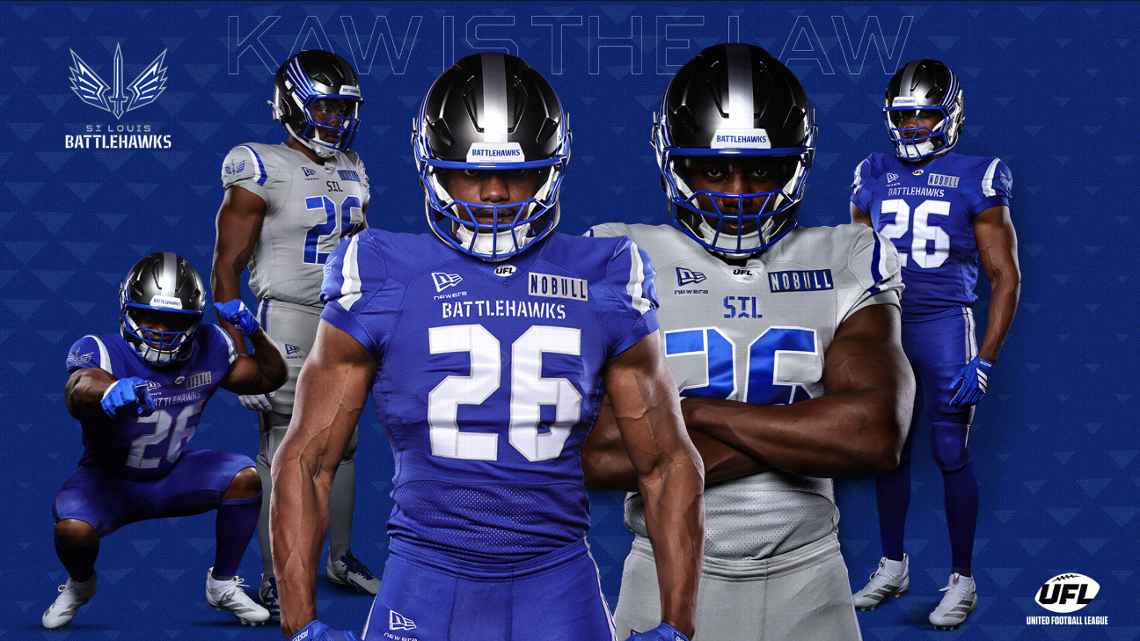 St. Louis Battlehawks 2026 UFL uniforms