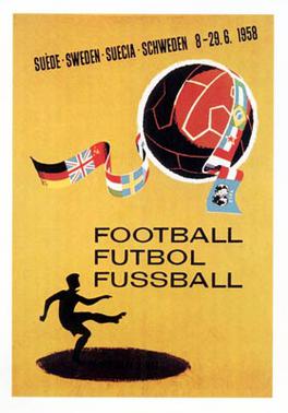 1958 Sweden FIFA World Cup official emblem